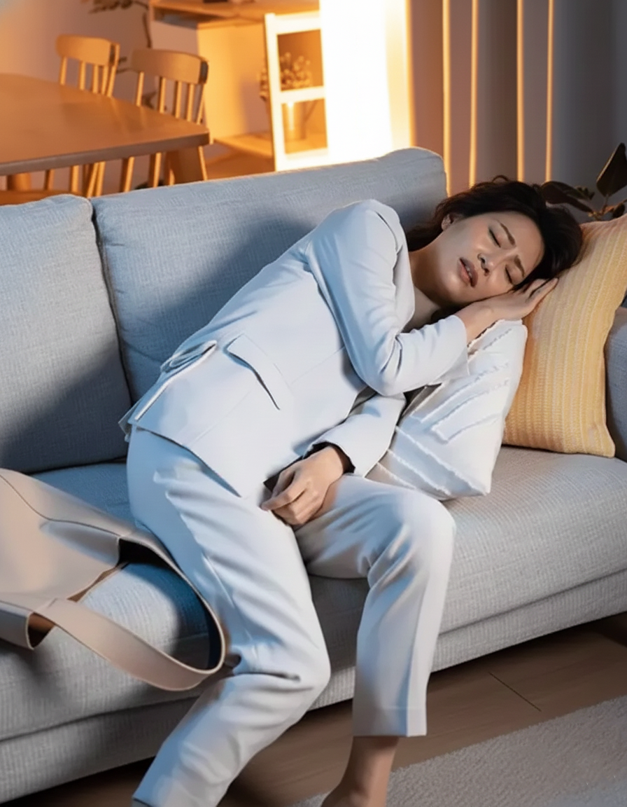 Poor sleep quality, easily fatigued, mood swings